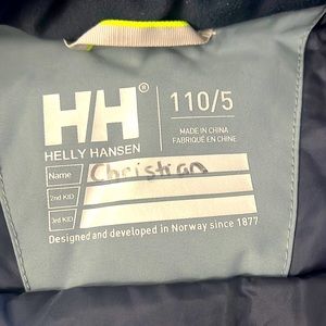 Snow pants never worn Jacket work a dozen times.Excellent shape. 5-6T size